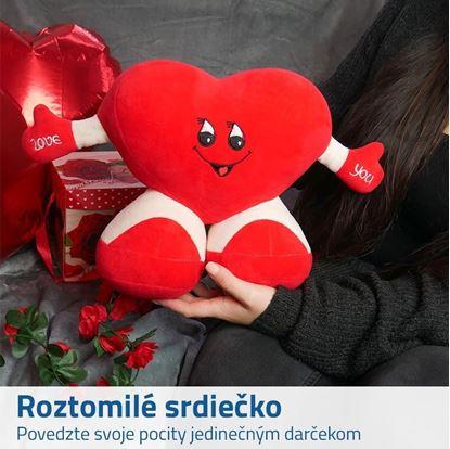plyšové srdce