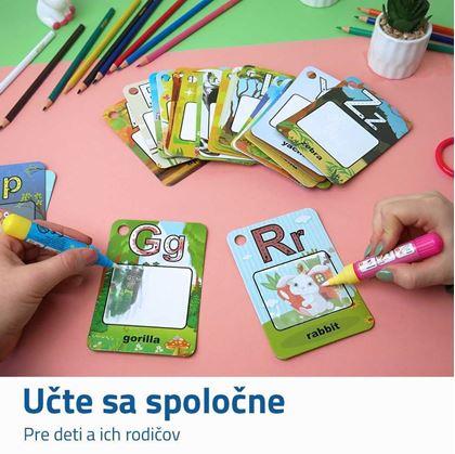 Obrázok z Maľovanie vodou - anglická abeceda 26 ks