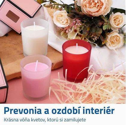 Obrázok z Darčeková sviečka - pivónia