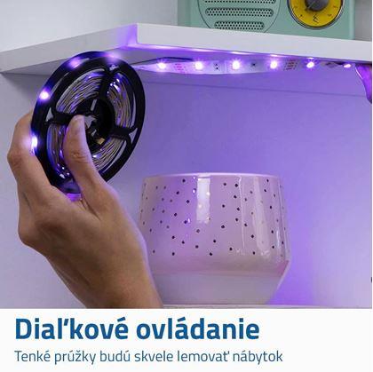 Obrázok z Farebná LED páska 2 m