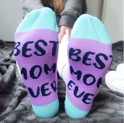 Obrázok Ponožky - najlepšia mama na svete