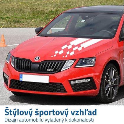 samolepka na auto pruhy