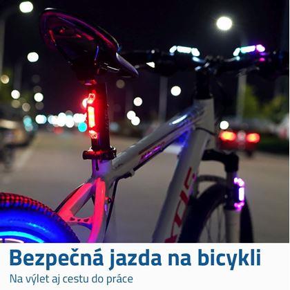 Obrázok z Zadná blikačka na bicykel