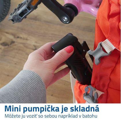 Mini pumpička na bicykel