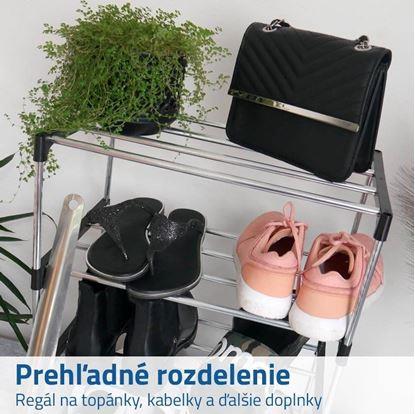 Obrázok Skladací regál na topánky
