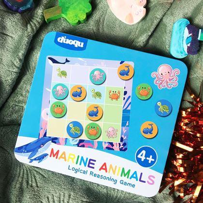 Sudoku pro děti - mořská zvířátka 