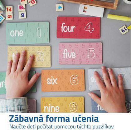 Puzzle pre najmenších - učíme sa počítať