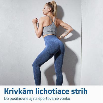 Tvarující legíny L-XL - petrolejové