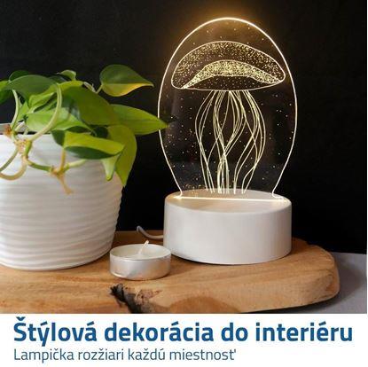 Dekorativní 3D lampa