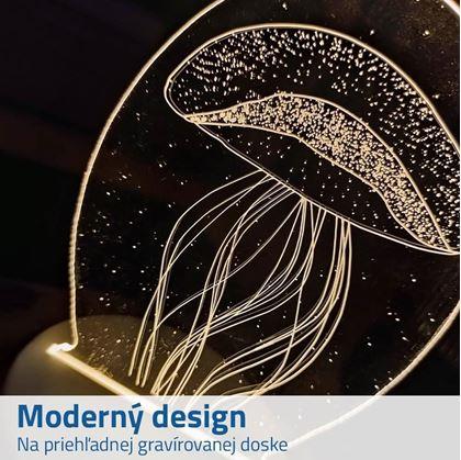Dekorativní 3D lampa