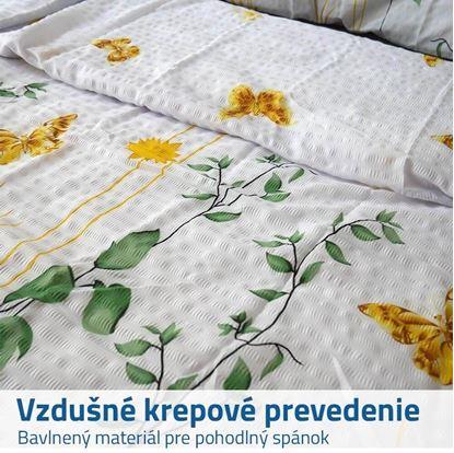 Krepové bavlněné povlečení
