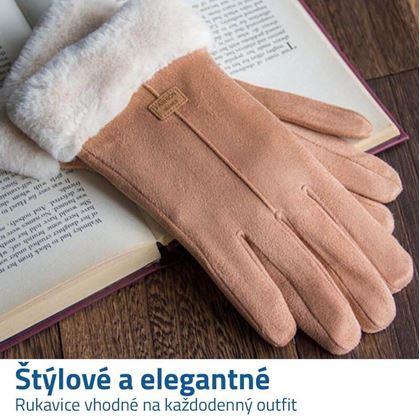 Rukavice s kožíškem