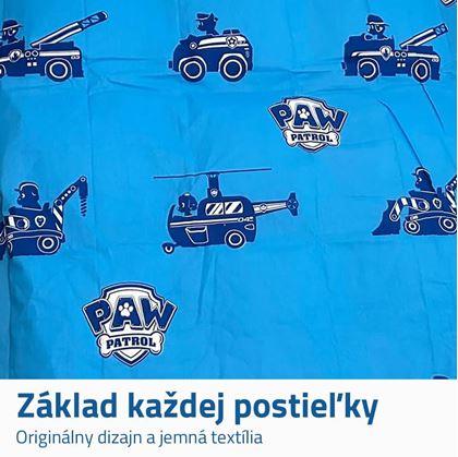 Obrázok z Detské obliečky do postieľky - Tlapková patrola
