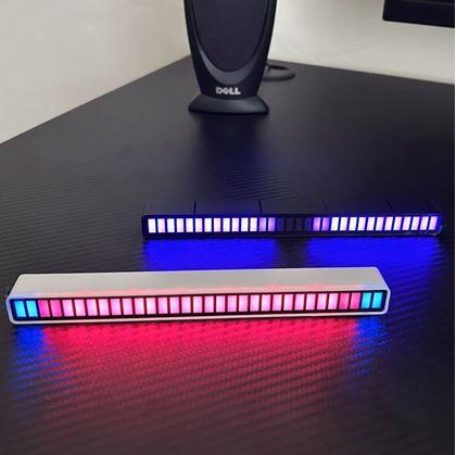 Obrázok z LED svetelný panel reagujúci na zvuk - čierny