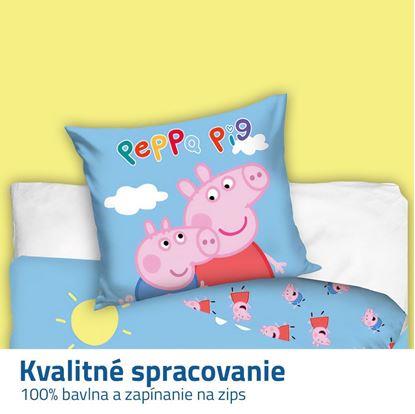 Dětské povlečení do postýlky - Prasátko Peppa