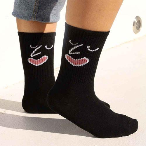 Vtipné ponožky emócie - veselé