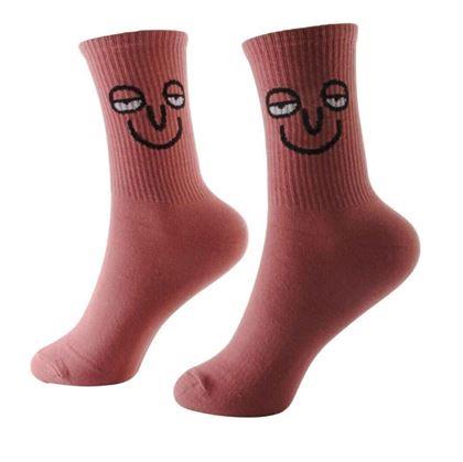 Vtipné ponožky emoce - spokojené