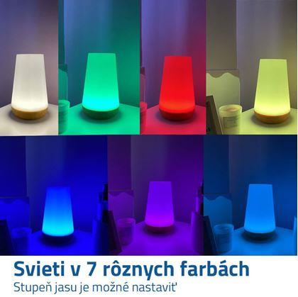 Obrázok z Múdra LED lampička meniace farby