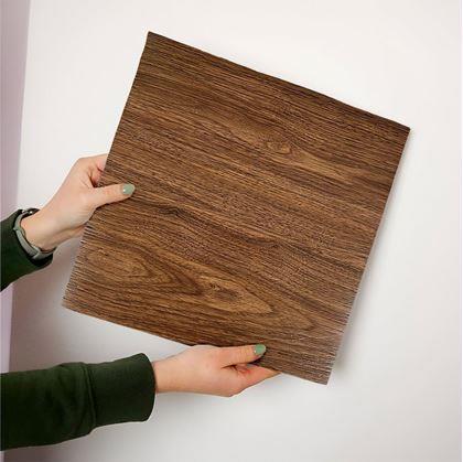 Samolepicí obklad 30x30 cm - dřevo