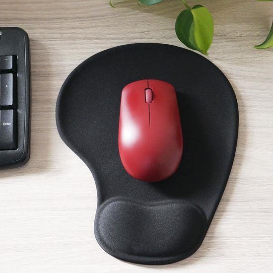 Obrázok z Ergonomická podložka pod myš - čierna