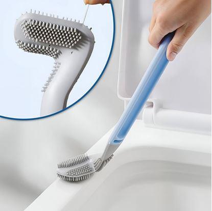 Flexibilní čistící kartáč na wc