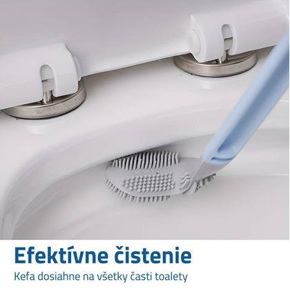 Flexibilná čistiaca kefa na wc