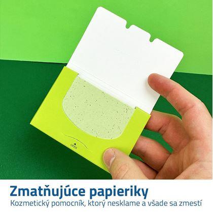 Matující papírky na obličej 100 ks