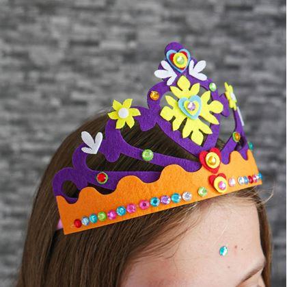 Obrázok z Sada na výrobu korunky - slnečná princezná