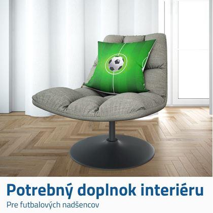Obrázok z Obliečka na vankúšik - futbalové ihrisko