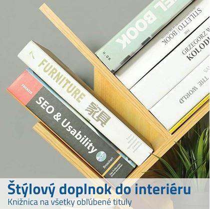 Obrázok z Regál na knihy - svetlé drevo