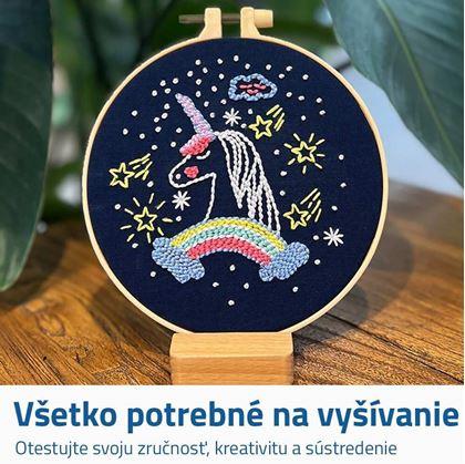 Obrázok z Vyšívanie pre deti - jednorožec