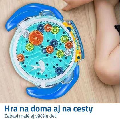 Obrázok z Guľôčkový hlavolam - ozubené kolesá