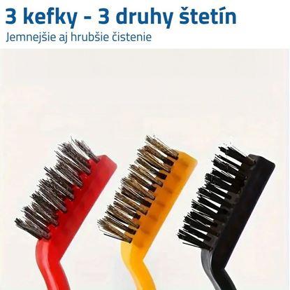 Sada drátěných kartáčků