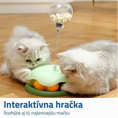 Obrázok Interaktívna hračka pre mačky s dávkovačom krmiva