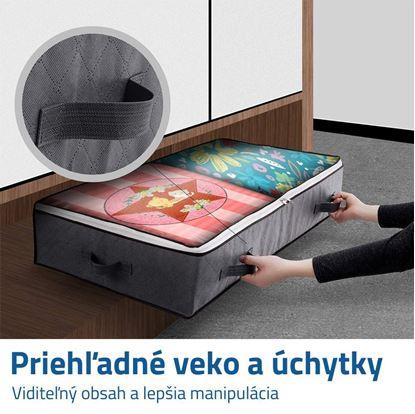 Úložný organizér pod postel
