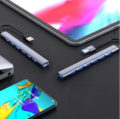 Obrázok z Viacportový adaptér USB 7 v 1