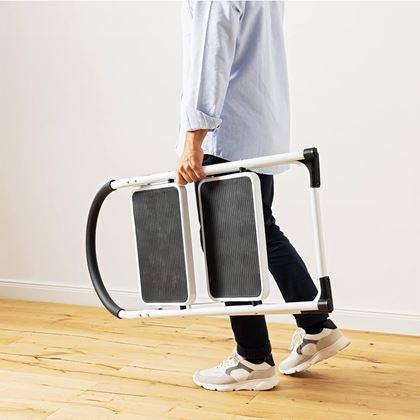 Obrázok z Skladacie kovové schodíky 2 stupne 83 cm