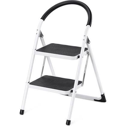 Obrázok z Skladacie kovové schodíky 2 stupne 83 cm