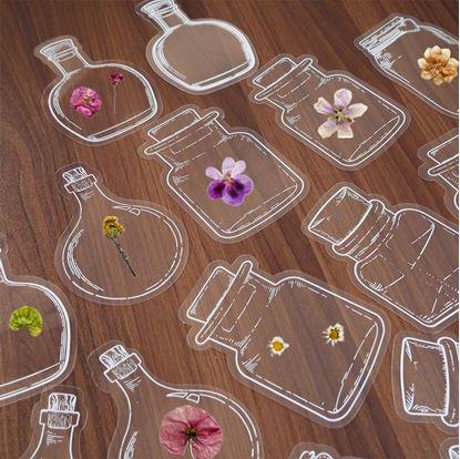 Obrázok DIY herbár - samolepky na sušené kvety