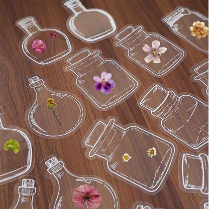 Obrázok z DIY herbár - samolepky na sušené kvety