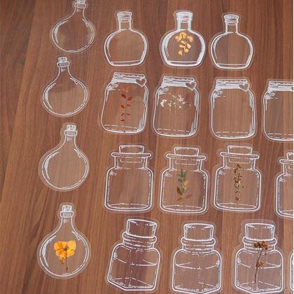 Obrázok z DIY herbár - samolepky na sušené kvety