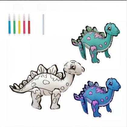 Obrázok z Nafukovacia maľovanka - Stegosaurus