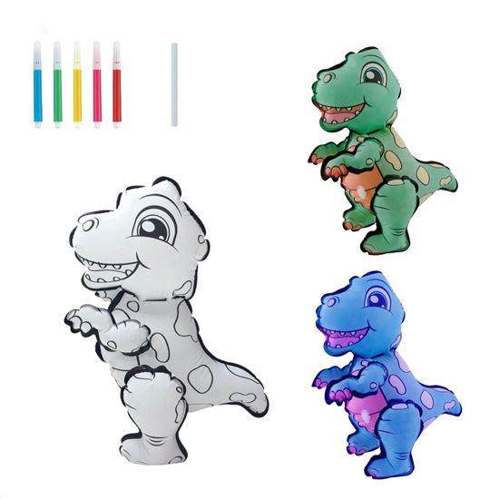 Obrázok z Nafukovacia maľovanka - T-Rex