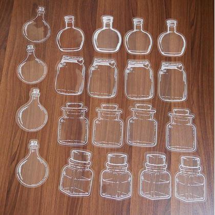Obrázok z DIY herbár - samolepky na sušené kvety