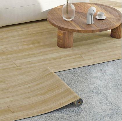 Obrázok z Samolepiaca podlaha 200x60 cm  -  svetlé drevo