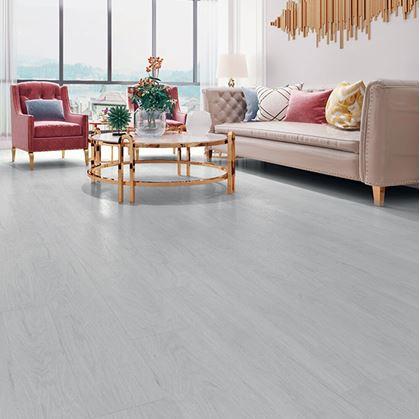 Obrázok z Samolepiaca fólia na podlahu 200x60 cm -  sivé drevo