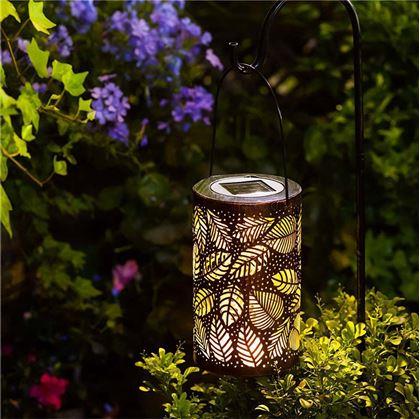 Obrázok z Solárna záhradná tieniaca LED lampa