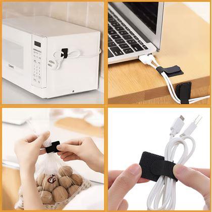 Obrázok z 10 ks sťahovacia páska na suchý zips