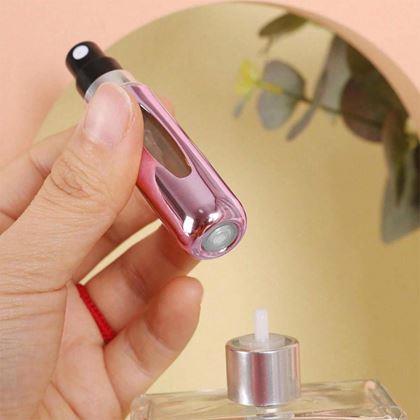 Obrázok z Plniteľný rozprašovač na parfum  -  ružový