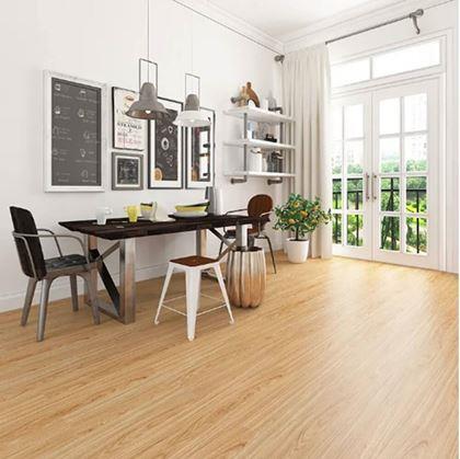 Obrázok z PVC samolepiaca drevená podlaha  -  dub svetlý